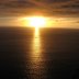 Sonne versinkt im Meer