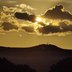 Sonnenuntergang über der Kalmit