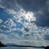 Leuchtende Wolken