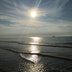 Sonne über dem Meer