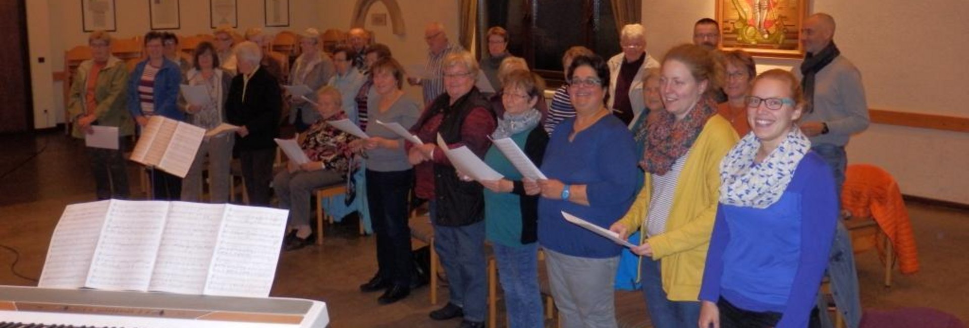 Probe des Projektchors