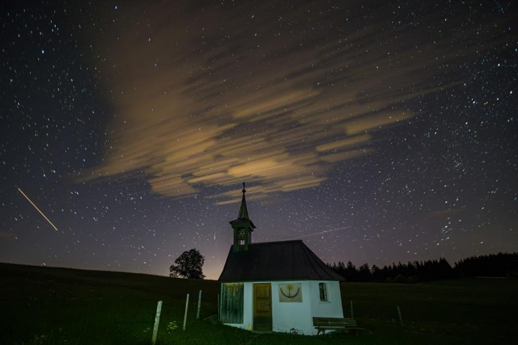 Sternenhimmel im Allgäu