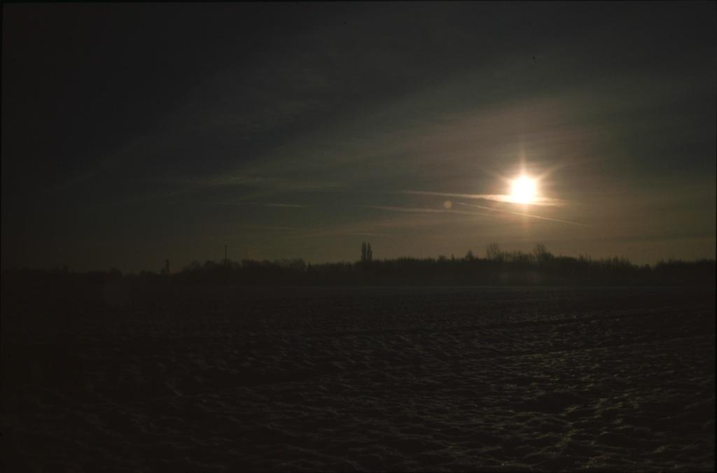 Strahlen am Nachthimmel