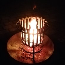 Feuer in Feuerschale